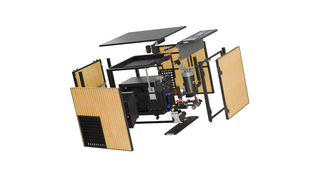 RevX Acrylic X Tub + LUX | Premium Cold Plunge System