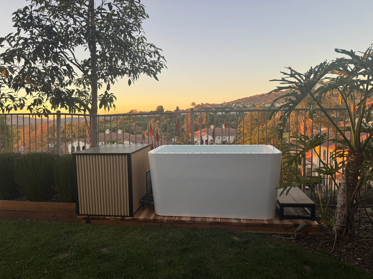 RevX Acrylic X Tub + LUX | Premium Cold Plunge System