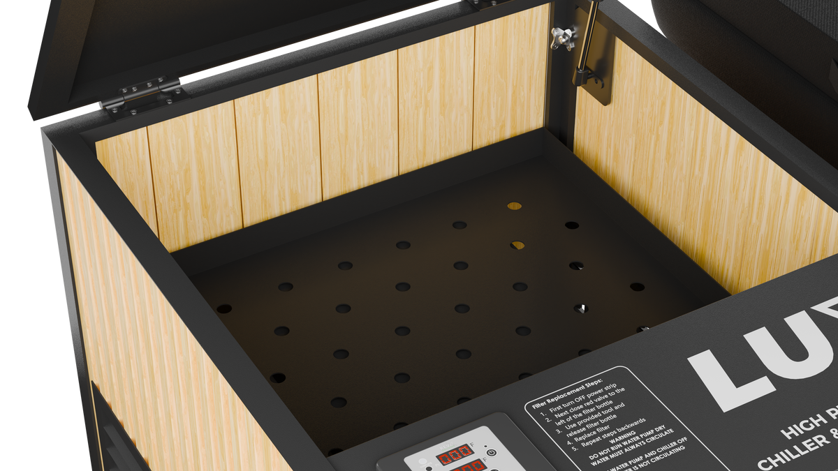 RevX Acrylic X Tub + LUX | Premium Cold Plunge System