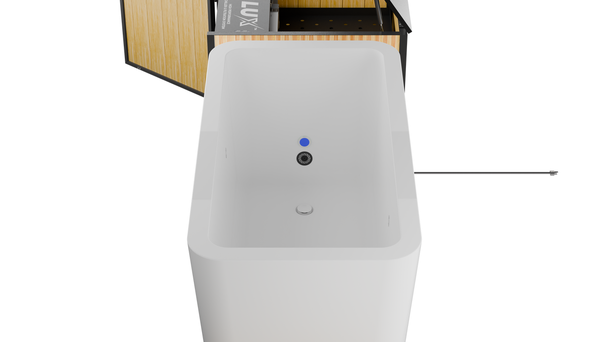 RevX Acrylic X Tub + LUX | Premium Cold Plunge System